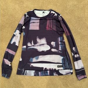 Burton Midweight Base Layer Crew - Women’s L - Desert Dream
